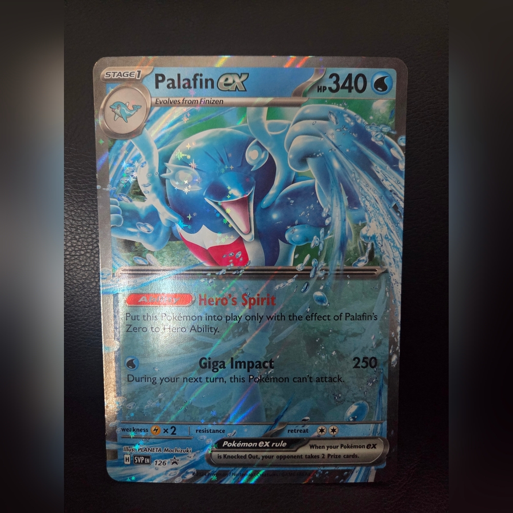 Palafin EX Jumbo Promo Pokémon Trading Card